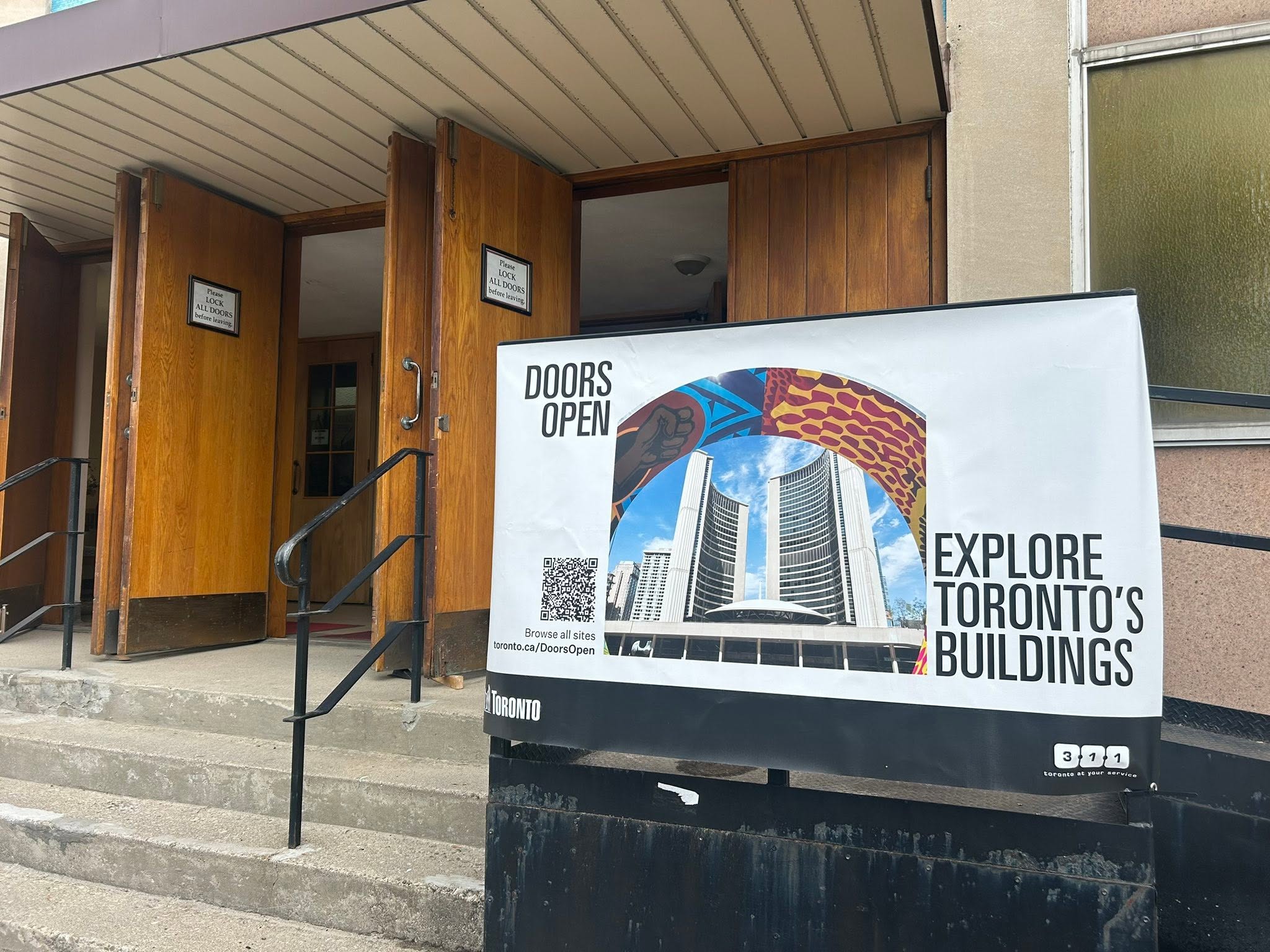Visitors at the Maltese-Canadian Museum during Doors Open Toronto
