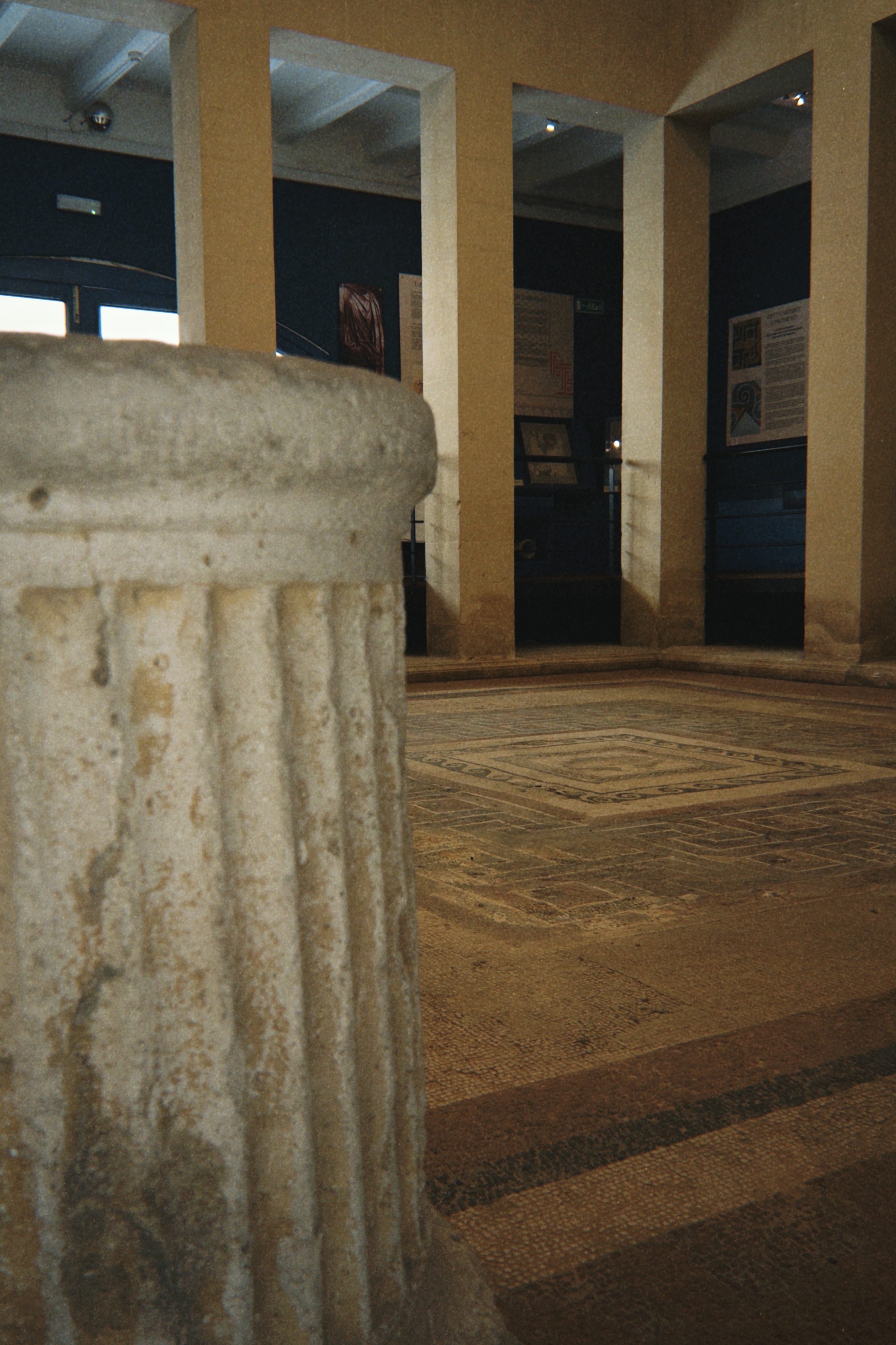 Roman-period archaeological remains in the Domvs Romana Museum.